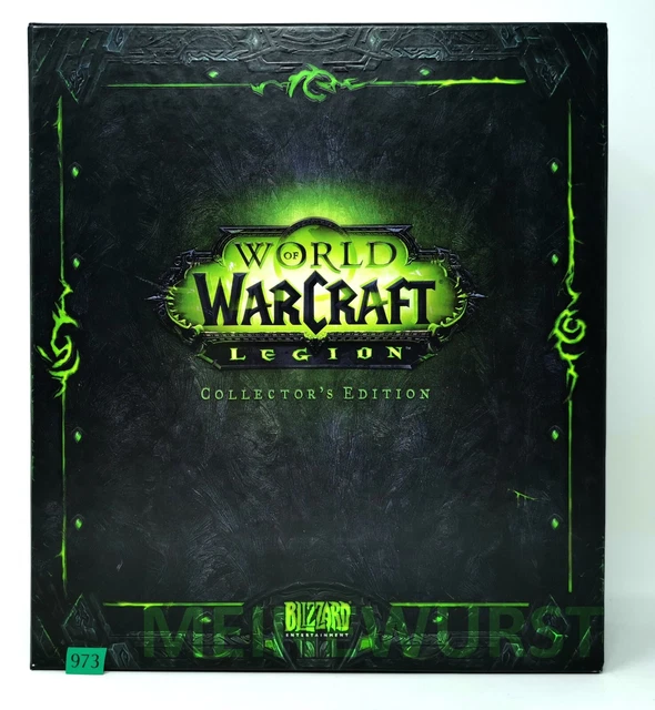 WORLD OF WARCRAFT Legion Collector's Edition WOW Leerbox EMPTY Box