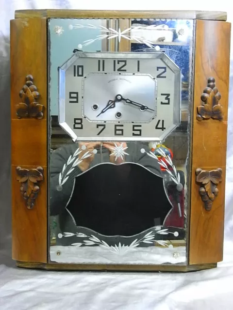 Westminster Mouvement Carillon Miroir 8 Tige 8 Marteaux 23 758 Pendule Musical