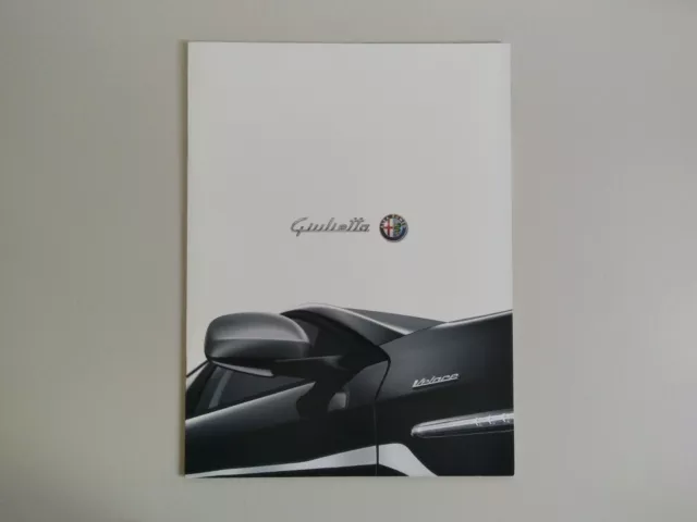 Depliant brochure Alfa Romeo Giulietta Veloce - 01/2013