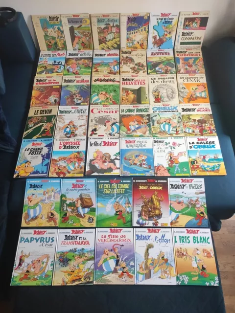 Collection Complete 40 Albums Asterix Avec 31  Eo Voir Descriptif Annonce