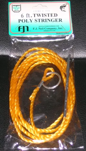 Fishing Supplies F. J Neil 6 ft Twisted Poly Stringer