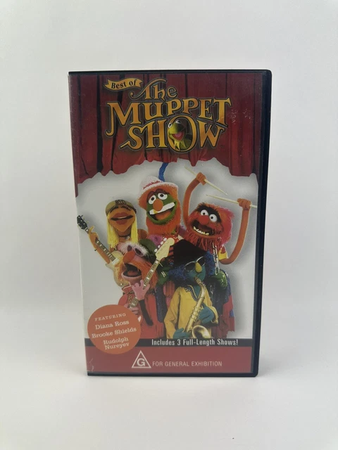 BEST OF MUPPET Show VHS Diana Ross Bob Hope Brooke Shields Sealed Tape best-of-muppet-show-vhs-diana-ross-bob-hope-brooke-shields-sealed-tape