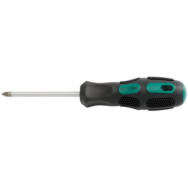 Draper 1x Expert No.0x75mm PZ Type Screwdriver Professional Tool 40041