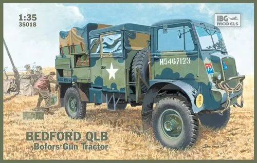 IBG Modelle 35018 1:35 Bedford QLB Bofors Pistole Traktor