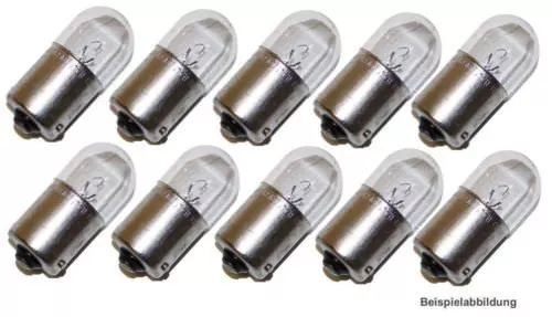 10 Stück x 12V / 21W / BA15S Birne Lampe Glühlampe Glühbirne Bulbs x 10