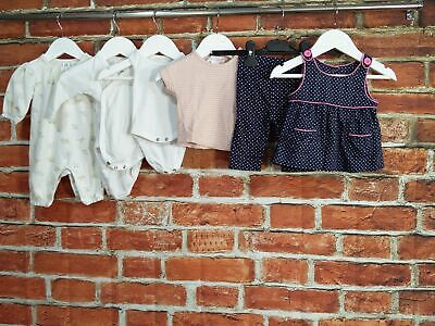 Baby Girl Bundle Aged 0-3 Months Gap Zara Etc Romper Top Leggings Vest Tee 62Cm