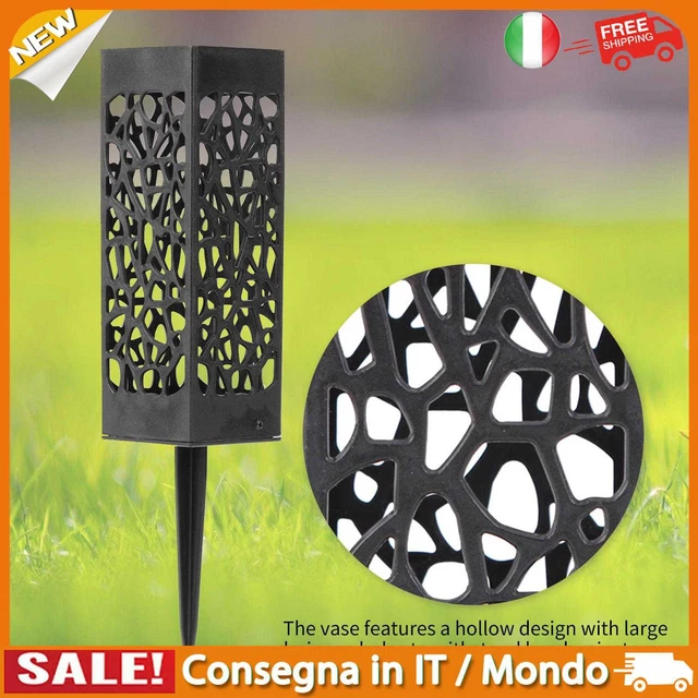 IT Grave Vase - Memorial Cemetery Flower Holder for Grave Flower Marker (2pcs)