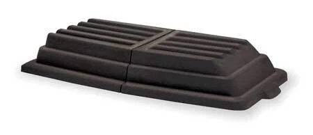 Rubbermaid Commercial Fg102800bla Tilt Truck Lid,Black,Fits 20-1/4 Cu. Ft.