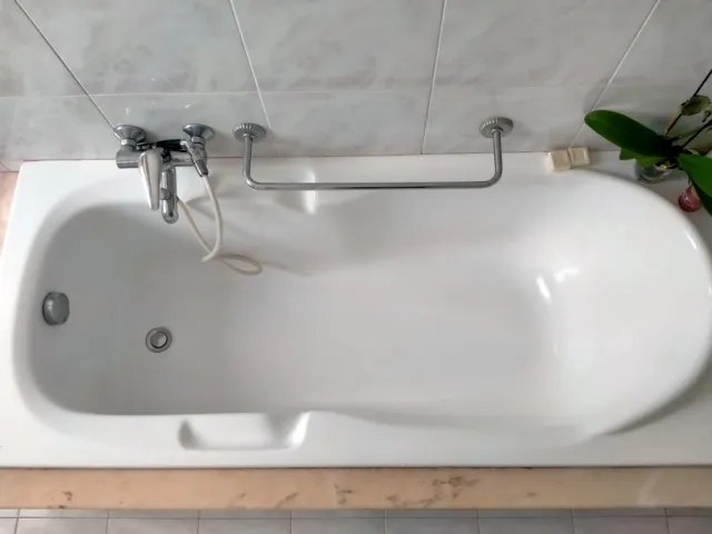Pannello di rivestimento vasca laterale Mini acrilico bianco L 70 x H 53 cm