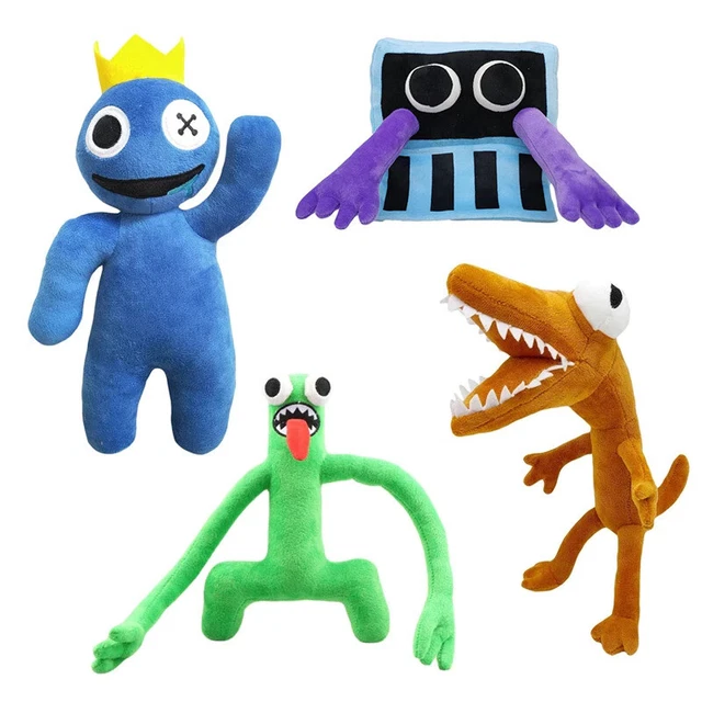 Rainbow Friends - Peluche Jaune 20 Cm - Personnage Officiel Du Jeu Vidéo, Doudou Collecteur Pour Enfants, Cadeau Fan