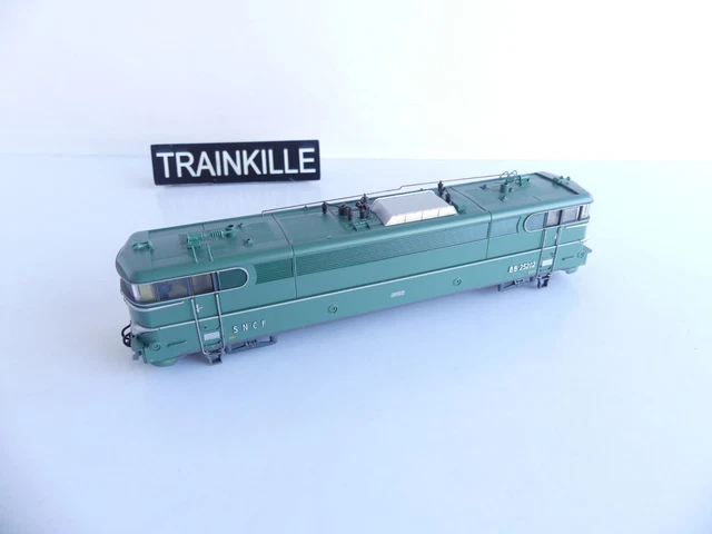 Locomotive électrique HO Roco BB DB 110 401-7 - Jaune, éclairage LED, Lestée
