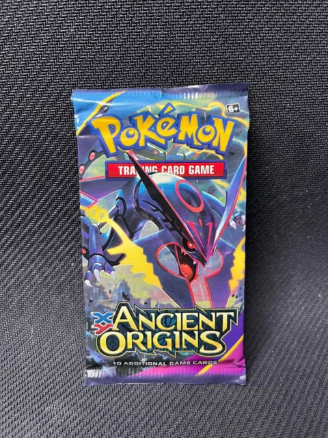 Pokemon Card English 2015 Sealed XY Ancient Origins Booster Pack M Rayquaza Art