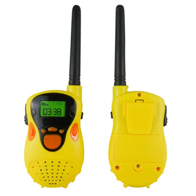 1pair/pack Toy Portable Handheld Hiking 2 Way Radio Kid Walkie Talkie Long Range