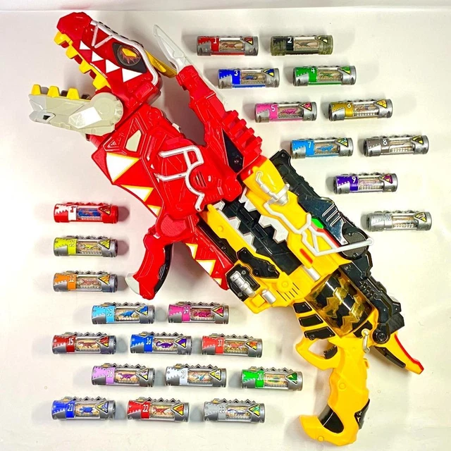 Figurine Power Rangers Dino Charge - Kyoryuger DX Gabu Revolver Bandai Japon