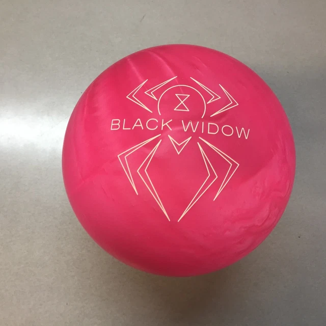 HAMMER BLACK WIDOW Pink Pearl Urethane bowling ball 14 LB NIB 003 74.