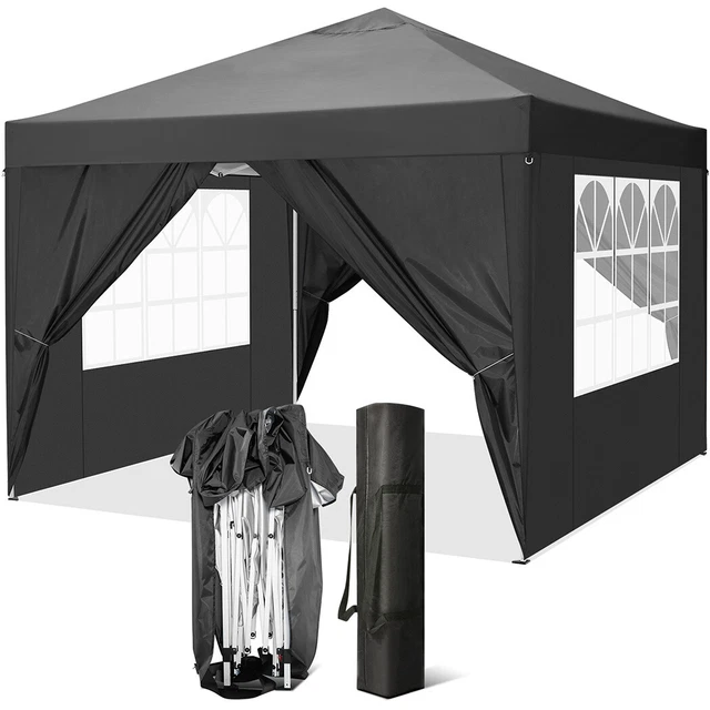 Faltpavillon WASSERDICHT Pavilion Gartenzelt Dachmaß 3x3m/3x6m Pop up Partyzelt