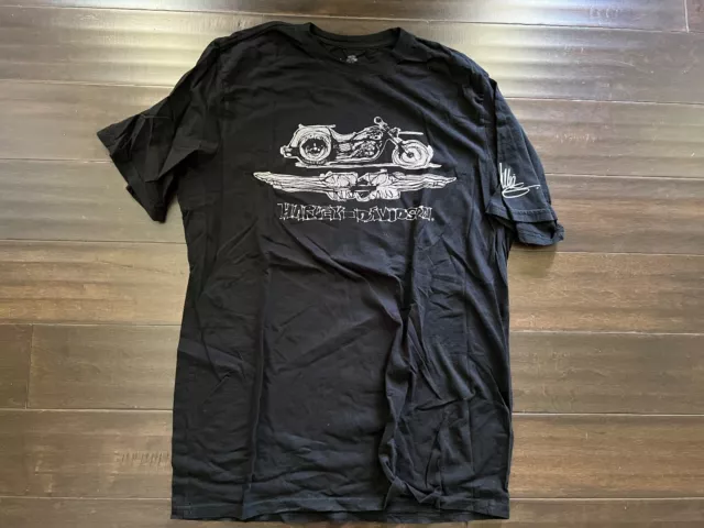 Harley Davidson Willy G Artwork Limited Edition Black T-Shirt Size Large