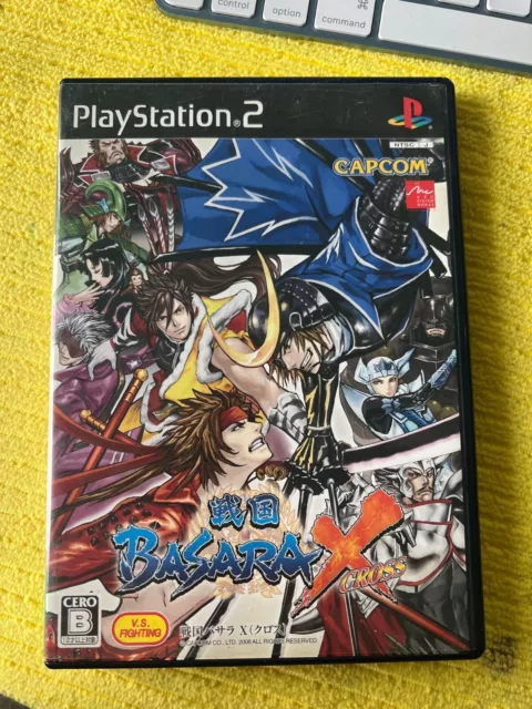 PS2 Sengoku Basara X Cross Capcom Japanese Language
