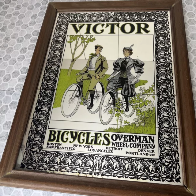 Victor Bicycles Overman Wheel Company Mirror Boston New York Denver Sf La Ore