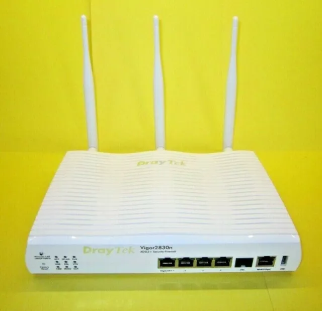 DrayTek Vigor 2830n ADSL2+ VDSL Security Firewall Dual Band Wireless N Router