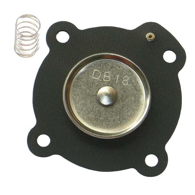 Brand New Good Quality Mecair Pulse Valve Membrane Black Accessories 1 PC DB18