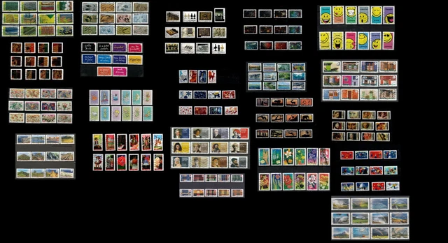 la série de timbres français oblitérés de 2020/23 : à partir de 1 euro la série