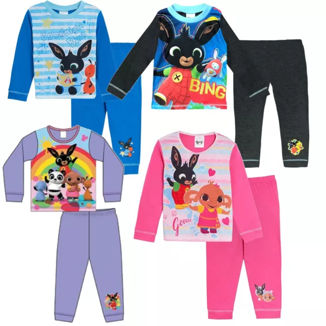 Enfants Bing Lapin Pyjama Filles Cbeebies Pyjama Pyjamas Bing Pyjama 1-5