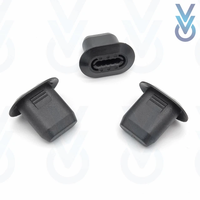 Lot De 10 Clips De Garniture Intérieure Hayon Pour Peugeot 208 & Partner Van - Blanc - Neuf D'origine