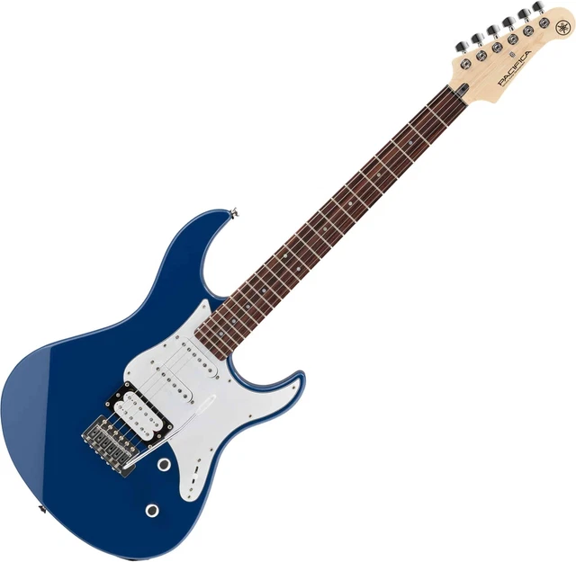 Yamaha Pacifica 112V RL UBL E-Guitare unie bleu HSS herle érable trémolo