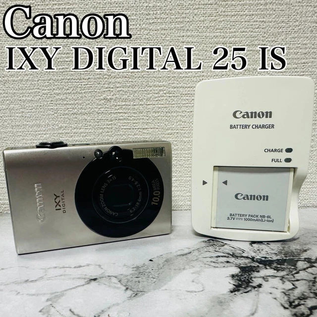 Canon IXY DIGITAL 25 IS（CANON IXY DIGITAL 25 IS Black
