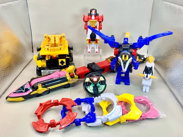 POWER RANGERS NINJA Steel Megazord DX Shurikenjin Ninninger Bandai con ...