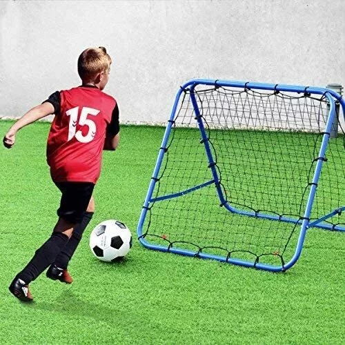 Double-sided Football Training Net Pro Rebounder Net Soccer Kickback Target Goal