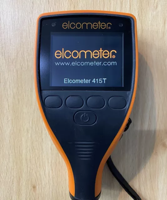 Elcometer 415T Paint & Powder Coating Thickness Gauge, Dual FNF, Bluetooth Mint