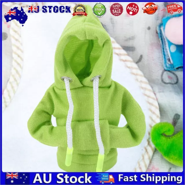 AU Fashion Hoodie Car Gear Shift Cover Creative Shift Lever Handle Kit (Green)