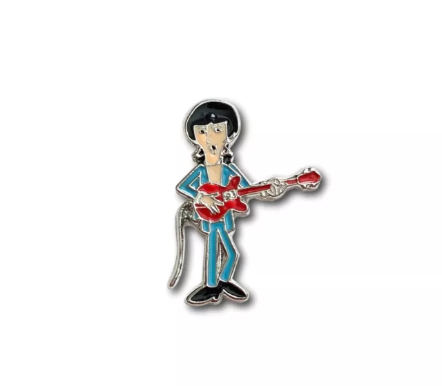 George Harrison Beatles Pin Face Guitar - John Lennon Ringo Starr Paul McCartney