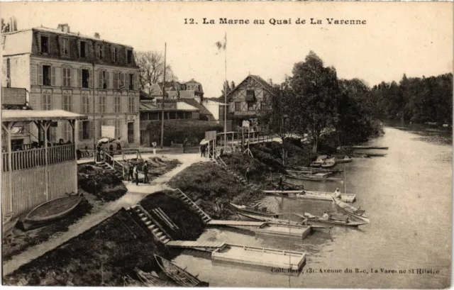 CPA La Varenne La Marne au Quai (1347517)
