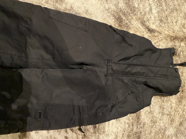 Schwarze Bequeme Super Praktische Skihose Schneehose Gr. 98 wasserdicht 6