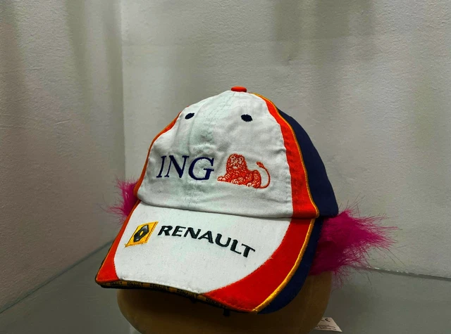 Renault F1 Racing Team Adjustable Hat Cap One Size Ing Alonso Piquet Jr