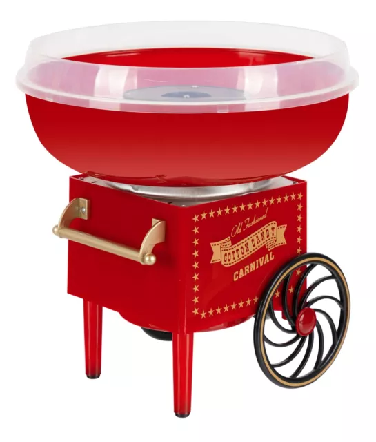 Machine a Barbe a Papa Appareil Barbapapa Electrique Vintage + Doseur Sucre 500W