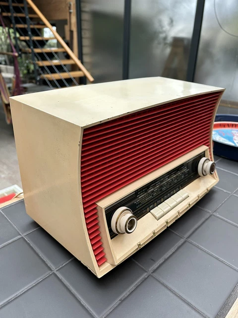 Radio TSF Vintage SNR France 1950 - Modifiée Bluetooth - Allie Charme Ancien Et Technologie Moderne