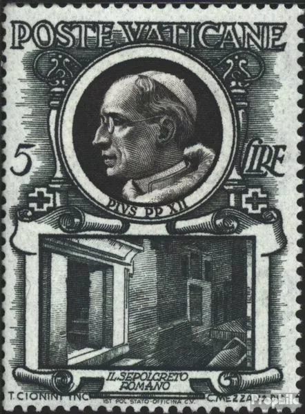 Briefmarken Vatikanstadt 1953 Mi 193 postfrisch Religion