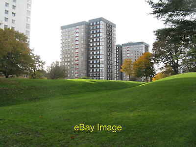 Photo 6x4 Post-Roman housing at Falkirk Three of the five 1960s tower blo c2012