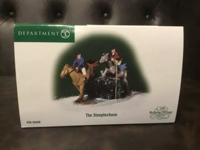 Dept 56 Dickens’ Village The Steeplechase Accessory #58468 DICKENS VILLAGE