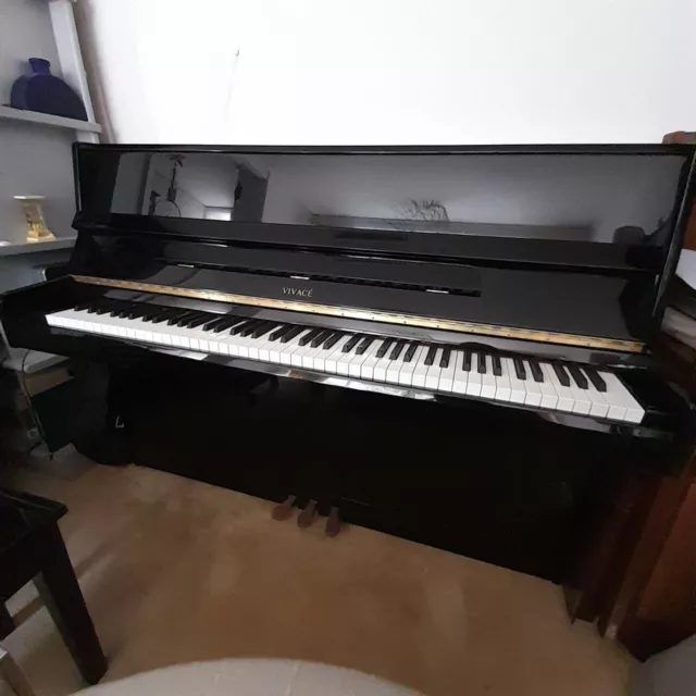 Vivace Professional Upright Piano Ebony