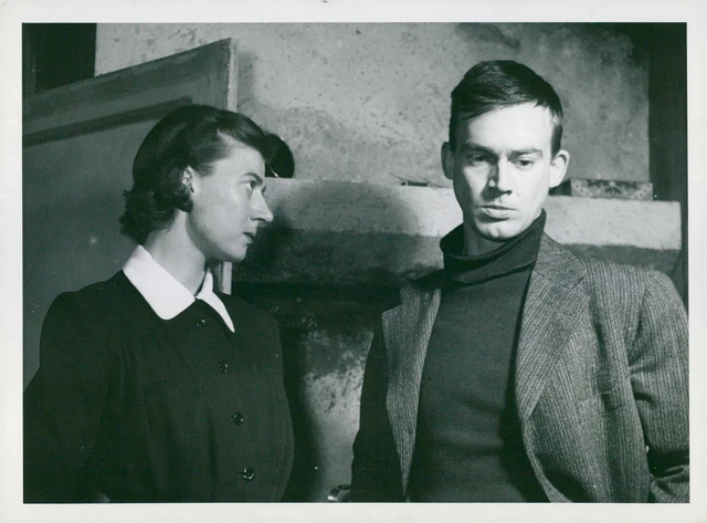 Mona Dan-Bergman and Ola Svensson in "Job Clock... - Vintage Photograph 1614175