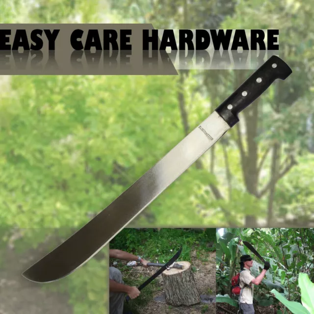 Machete Survival 20" Bush Hunting Camping 50CM Blade 63cm overall long ,