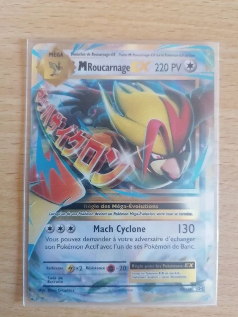 Carte Pokémon MRoucarnage EX 65/108 rare XY Evolutions FR excelent etat