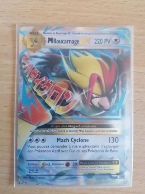 Pokemon Card MRoucarnage EX 65/108 Rare XY Evolutions FR Excellent Condition
