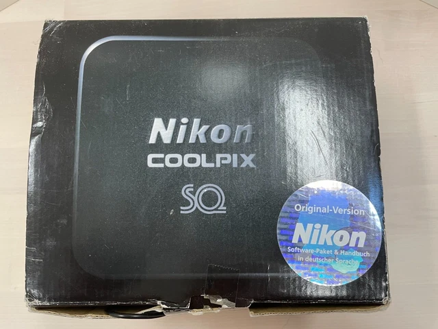 NIKOPN COOLPIX SQ Boxed Digital Camera with instructions and leads