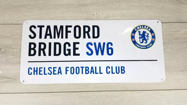 Official Chelsea Football Club FC Team Street Sign Gift Present A671-12